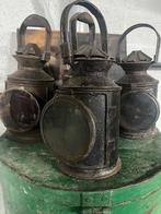 Te Koop : oude seinlampen, Ophalen of Verzenden