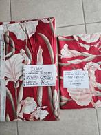 2 coupons de beau coton Madame Du Barry 1 en grande largeur, Ophalen of Verzenden, Zo goed als nieuw, Rood, Katoen