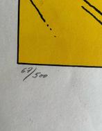 Sérigraphie Citroën Traction par Bob de Moor - Hergé, Enlèvement ou Envoi, Utilisé, De Moor Bob