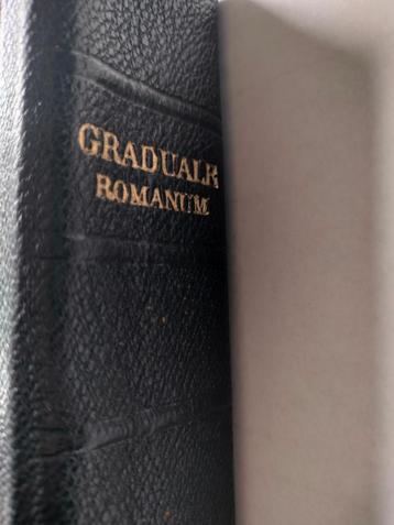 Graduale R romanum 1935 avec une erreur d'impression Grad