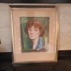 Originele pastel – Albert Beaussaert (1909-1985), Ophalen