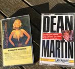 Set 2 cassettes vintage Marilyn Monroe & Dean Martin, Collections, Autres types, Utilisé, Enlèvement ou Envoi