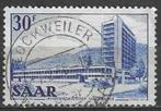 Duitsland Saargebied 1952/1953 - Yvert 314 - Universiteit (S, Verzenden, Gestempeld