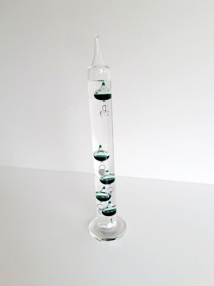 Galileo thermometer, Audio, Tv en Foto, Weerstations en Barometers, Zo goed als nieuw, Ophalen of Verzenden