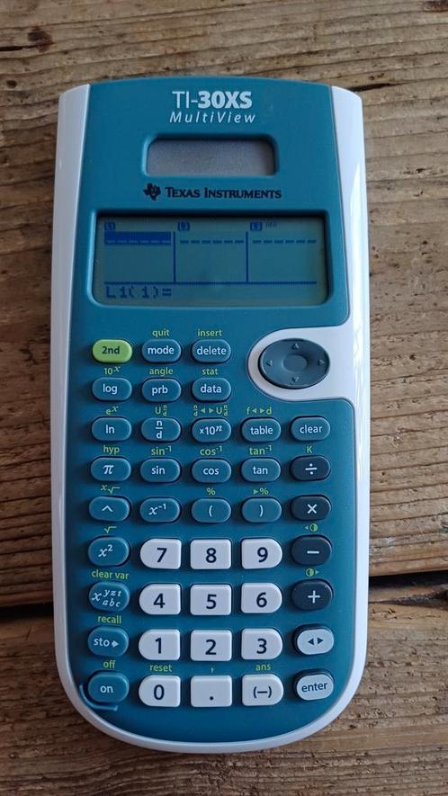 Texas Instruments TI-30XS MultiView, Diversen, Rekenmachines, Zo goed als nieuw, Grafische rekenmachine, Ophalen of Verzenden
