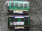 2 SDRAM DDR2  lattes de 4 Gb = 8Gb DDR2!!, Enlèvement ou Envoi, Comme neuf, DDR2, Laptop