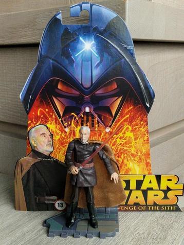 Star Wars Hasbro Loose Count Dooku Episode 3 Revenge Sith beschikbaar voor biedingen
