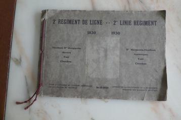 2de Linie Regiment 1830 - 1930 : fotoalbum beschikbaar voor biedingen