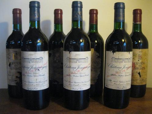 Bordeaux Supérieur, rode wijn van 1988 en 1990, Verzamelen, Wijnen, Nieuw, Rode wijn, Frankrijk, Vol, Ophalen