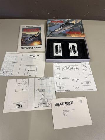 Commodore 64 big box - Project stealth fighter - c64 c128 beschikbaar voor biedingen