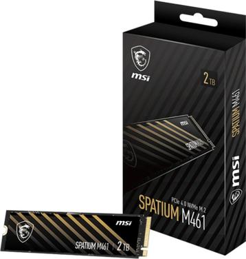 MSI SPATIUM M461 2TB M.2 SSD , nieuw in verpakking beschikbaar voor biedingen
