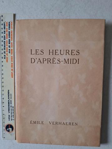 Emile Verhaeren Les Heures d'apres-midi ill. Claes-Thobois beschikbaar voor biedingen