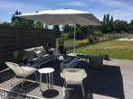 Zweefparasol terras, Tuin en Terras, Ophalen, Kantelbaar, 3 tot 4 meter, Zweefparasol