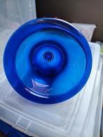 Blauwe glazen klok., Enlèvement ou Envoi, Comme neuf