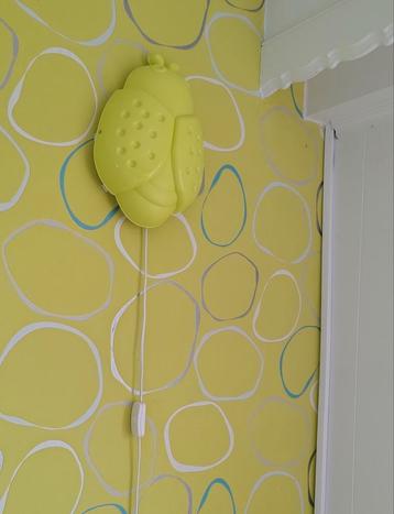 Kinderkamer-lamp lieveheersbeestje beschikbaar voor biedingen