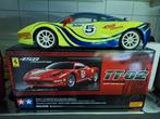 Splinternieuwe Tamiya TT02 met airbrush body Ferrari 458, Hobby en Vrije tijd, Modelbouw | Radiografisch | Auto's, Elektro, Nieuw