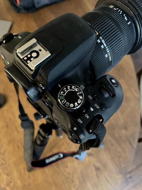 Canon EOS 800D pakket met body, lens, statief, opbergtassen, Audio, Tv en Foto, Fotocamera's Digitaal, Zo goed als nieuw, Spiegelreflex