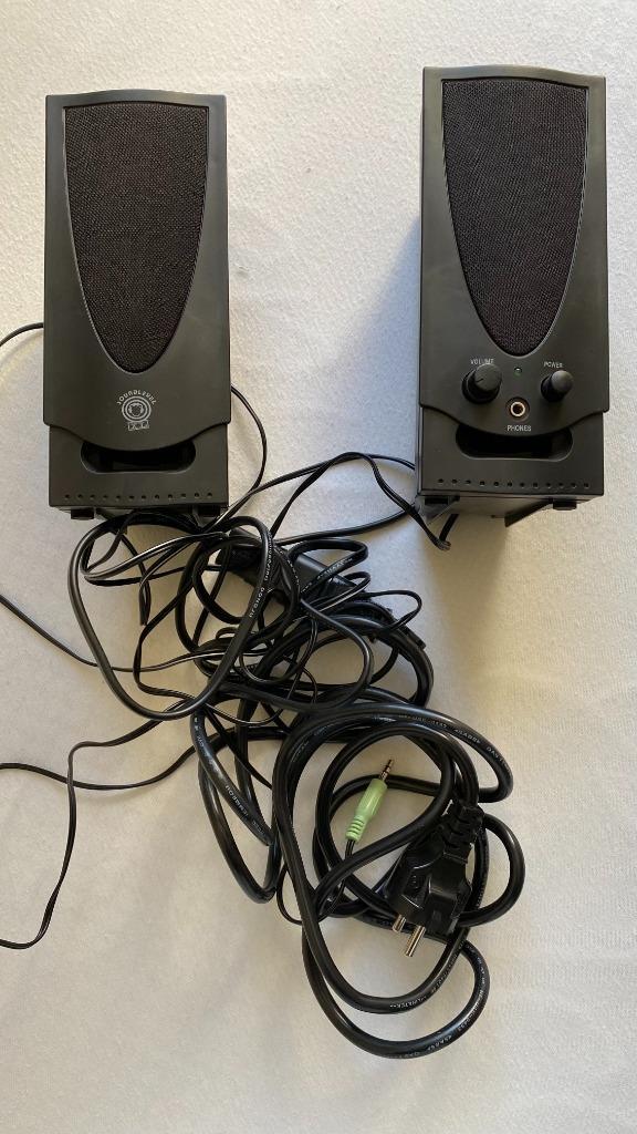 speakers, Audio, Tv en Foto, Luidsprekerboxen, Zo goed als nieuw, Overige typen, Minder dan 60 watt, Overige merken, Ophalen of Verzenden
