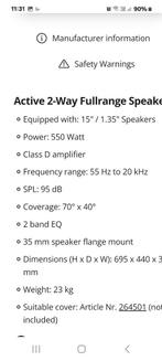 Behringer eurolive b215d actif
