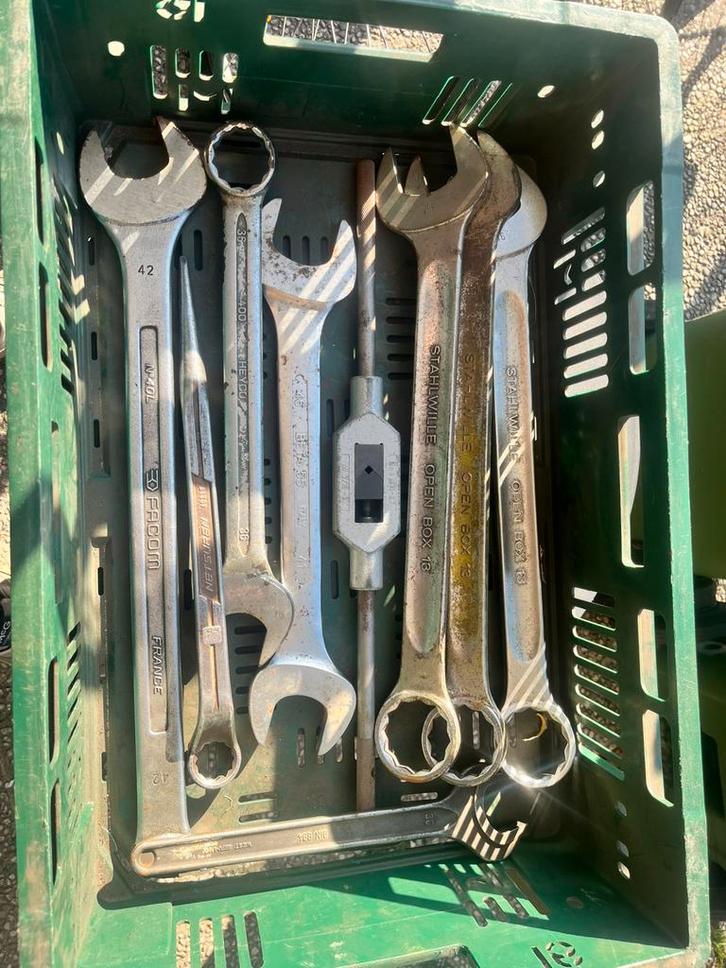 Ringsteeksleutels, Doe-het-zelf en Bouw, Gereedschap | Handgereedschap, Gebruikt, Ophalen of Verzenden