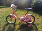roze kinderfiets B-twin, Fietsen en Brommers, Ophalen, Zijwieltjes, Gebruikt, B-Twin