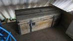 ancien coffre en bois, Maison & Meubles, 50 à 100 cm, Autres essences de bois, Enlèvement, Utilisé