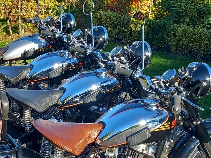 4 GILLET HERSTAL motorfietsen 1948-1952— wedstrijdconditie, Motoren, Motoren | Oldtimers, 1 cilinder, Ophalen