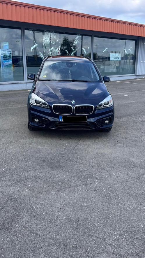 bmw gran tourer 218d, Auto's, BMW, Bedrijf, 2 Reeks Gran Tourer, Diesel, Euro 6, 5 deurs, Handgeschakeld, Blauw, Alcantara, Ophalen