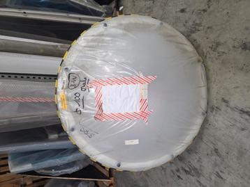 3 wandige polycarbonaat koepel dagmaat ø 100 opaal beschikbaar voor biedingen