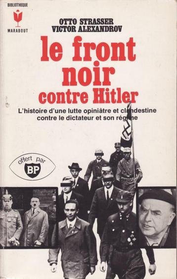 Le Front Noir contre Hitler Otto Strasser/Victor Alexandrov, Enlèvement ou Envoi, Général, Deuxième Guerre mondiale, Utilisé
