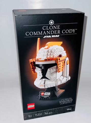Lego 75350 Star Wars Cody Clone Commander-helm verzegeld beschikbaar voor biedingen