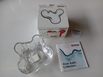 Photophore Iittala 55 mm de la collection Alvar Aalto, Moins de 25 cm, Enlèvement ou Envoi, Comme neuf, Autres matériaux