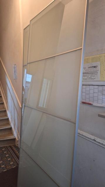Schuifdeuren voor Pax IKEA 200x236 cm in rookglas  beschikbaar voor biedingen