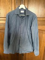 Calvin Klein herenhemd — maat 39 — getailleerd, Calvin Klein, Blauw, Zo goed als nieuw, Halswijdte 39/40 (M)