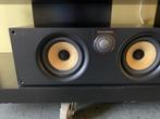 B&W HTM62 S2 Center speaker in black ash uitvoering, Ophalen of Verzenden, Zo goed als nieuw, 60 tot 120 watt, Bowers & Wilkins (B&W)