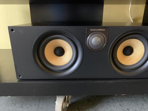 B&W HTM62 S2 Center speaker in black ash uitvoering, Audio, Tv en Foto, Luidsprekerboxen, Zo goed als nieuw, Center speaker, 60 tot 120 watt