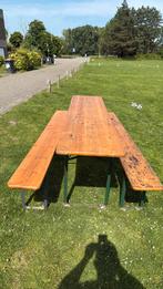 Stevige opvouwbare picknicktafels  totaal 6 stuks, Tuin en Terras, Picknicktafels, Ophalen, Zo goed als nieuw