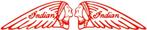 Indian Motorcycles sticker set #9, Motoren, Accessoires | Stickers, Verzenden