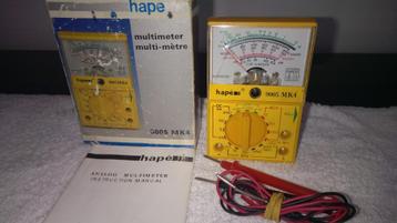 Multimeter  analoog  disponible aux enchères