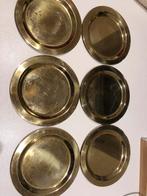 6 sous-verres en verre, Uni, Enlèvement ou Envoi, Utilisé, Autres types