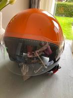 Vespa helm oranje (, Nieuw met kaartje