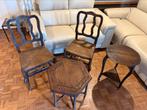 Antiques 2 chaises et 2 tables basses, Ophalen