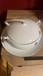 Soepterrine, Ophalen