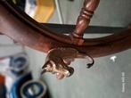 Kapstok roer van schip met koperen paardenkoppen, Dieren en Toebehoren, Ophalen of Verzenden