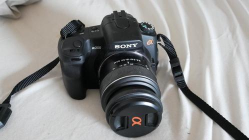 Sony alpha 200, TV, Hi-fi & Vidéo, Appareils photo numériques, Comme neuf, Reflex miroir, Sony, Enlèvement ou Envoi