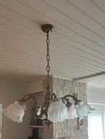 Vintage / retro koperen kroonluchter, Antiek en Kunst, Ophalen