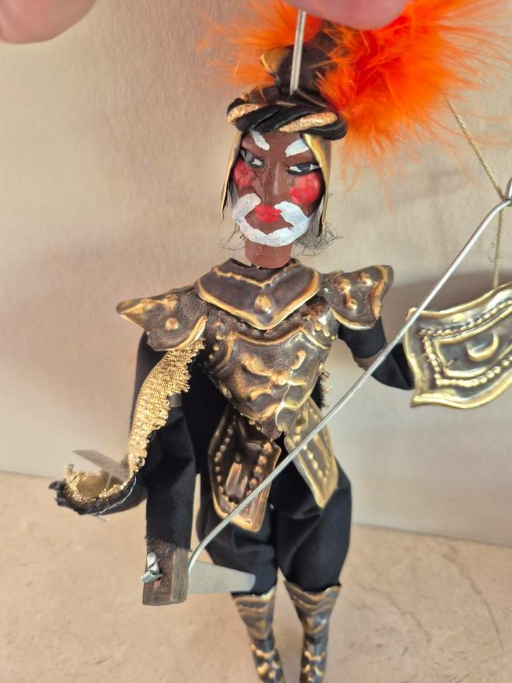 Vintage siciliaanse theaterpop marionet, Antiek en Kunst, Curiosa en Brocante, Ophalen