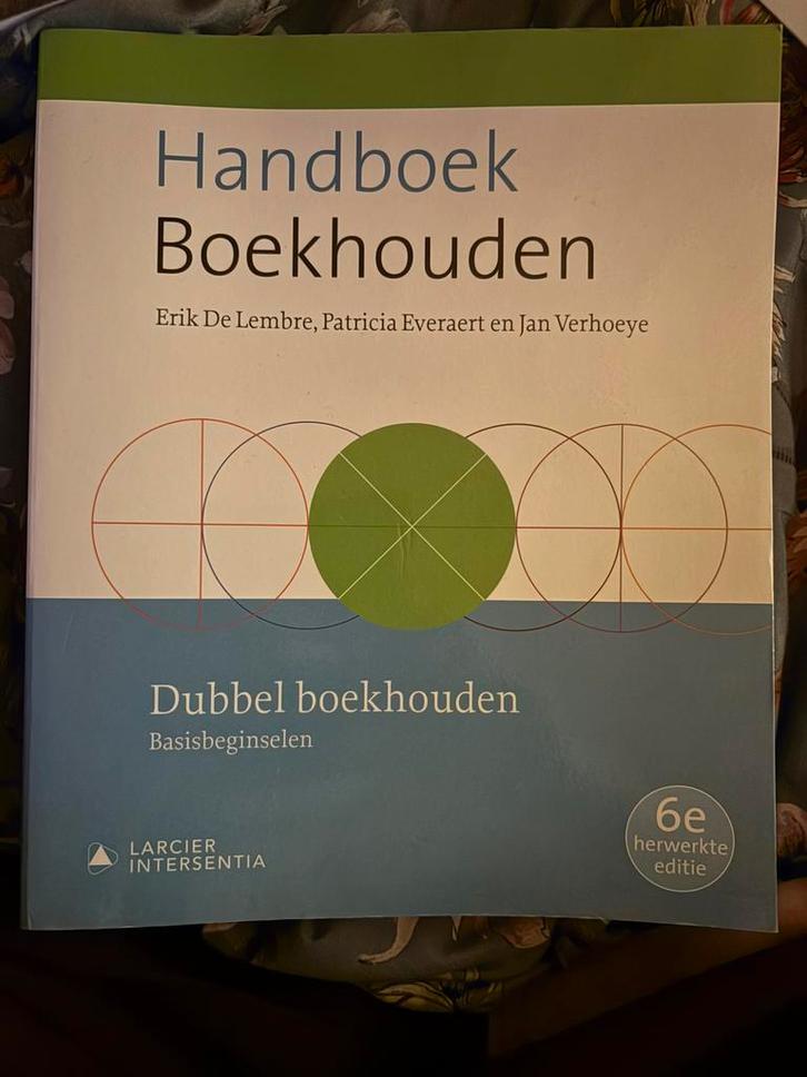 Handboek Boekhouden - Dubbel Boekhouden (zesde editie), Boeken, Economie, Management en Marketing, Ophalen