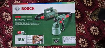 Bosch verfspuit 18v, nieuwe in de doos beschikbaar voor biedingen