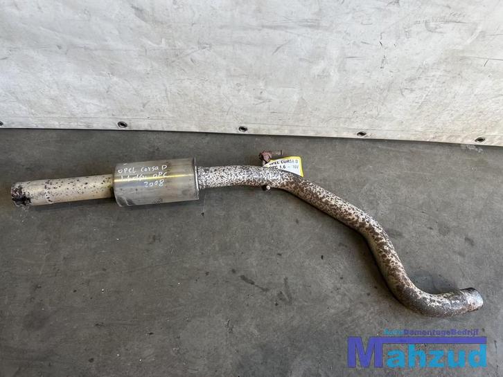 OPEL CORSA D OPC 1.6 16V midden demper uitlaat deel 2006-201, Autos : Pièces & Accessoires, Systèmes d'échappement, Opel, Utilisé